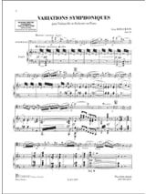 Variations Symphoniques Op. 23 - Léon Boëllmann - Partition